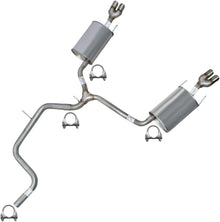 2003-2008 Pontiac Grand Prix 3.8L Intermediate Pipe Pair of Muffler Exhaust System Kit