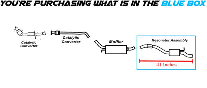 2010-2013 Ford Transit Connect 2.0L Exhaust Resonator Pipe