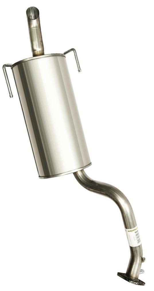 Resonator Pipe and Muffler Exhaust for 2000-2004 Subaru Legacy and Outback 2.5L