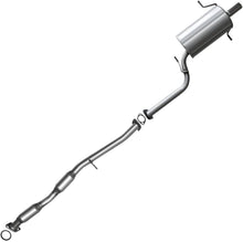 Northeastern Exhaust | Stainless Steel Resonator Pipe, Muffler Exhaust System Kit fits Subaru Forester 2002-2005 2.5L | Free Gaskets Included