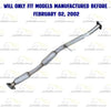 2002-2005 Subaru Forester 2.5L Resonator Pipe, Muffler Exhaust System Kit