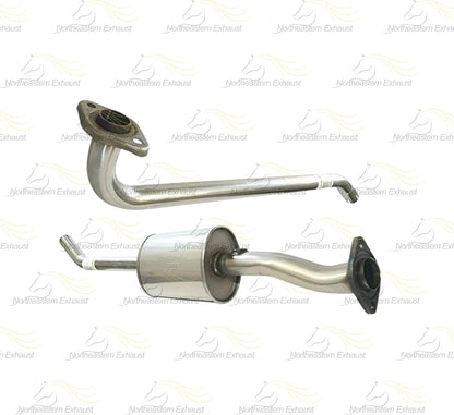 1995-1997 Geo Prizm and Toyota Corolla 1.8L Exhaust Resonator Pipe