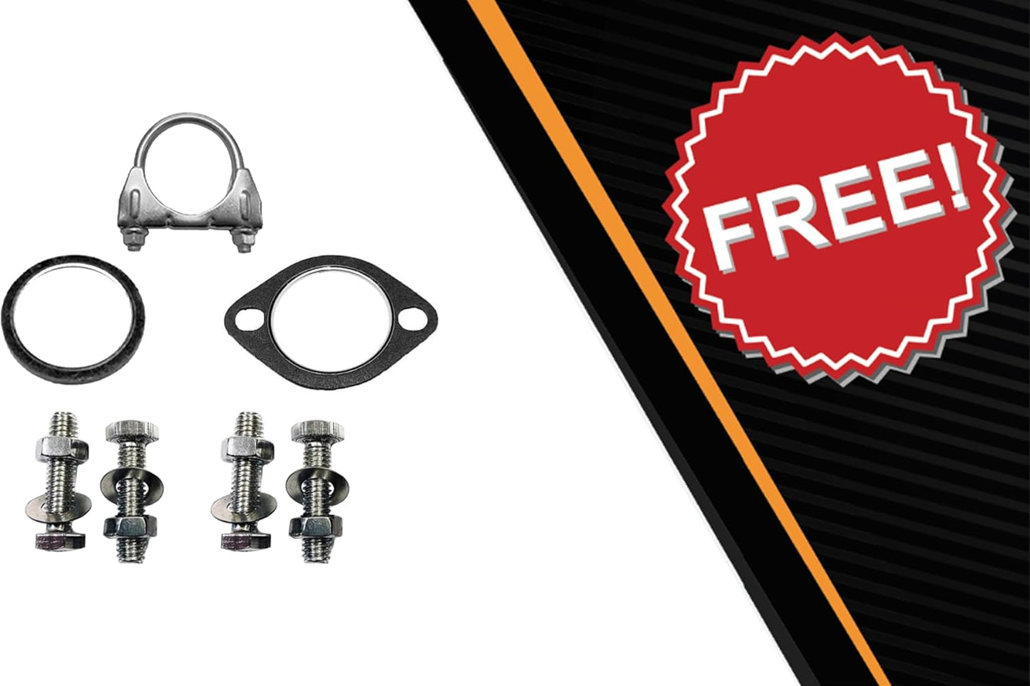 1995-1997 Geo Prizm and Toyota Corolla 1.8L Exhaust Resonator Pipe