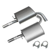 Pair of Muffler for Ford Fusion 2006-2012 3.0L | 2010-2012 3.5L