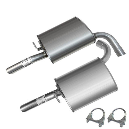 Pair of Muffler for Ford Fusion 2006-2012 3.0L | 2010-2012 3.5L