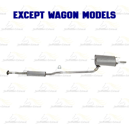 1994-1996 Toyota Camry 2.2L Resonator and Muffler Exhaust Kit