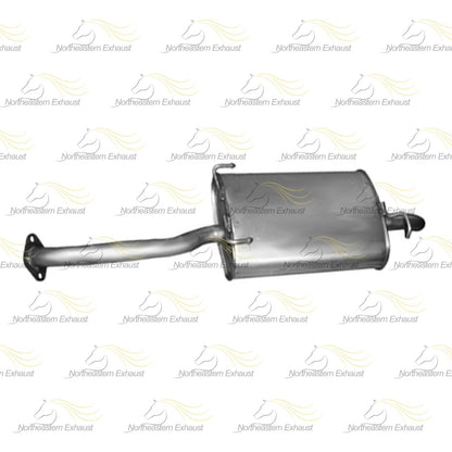 2000-2002 1.5L and 2001-2005 1.6L Hyundai Accent Exhaust Resonator Muffler