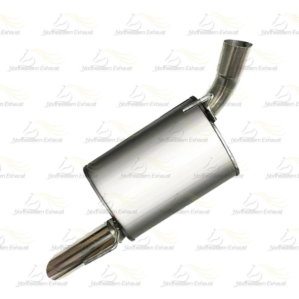 Northeastern Exhaust | Stainless Steel Pair of Muffler Exhaust Compatible for Ford Mustang 2005-2009 4.6L | Automotive Replacement Part