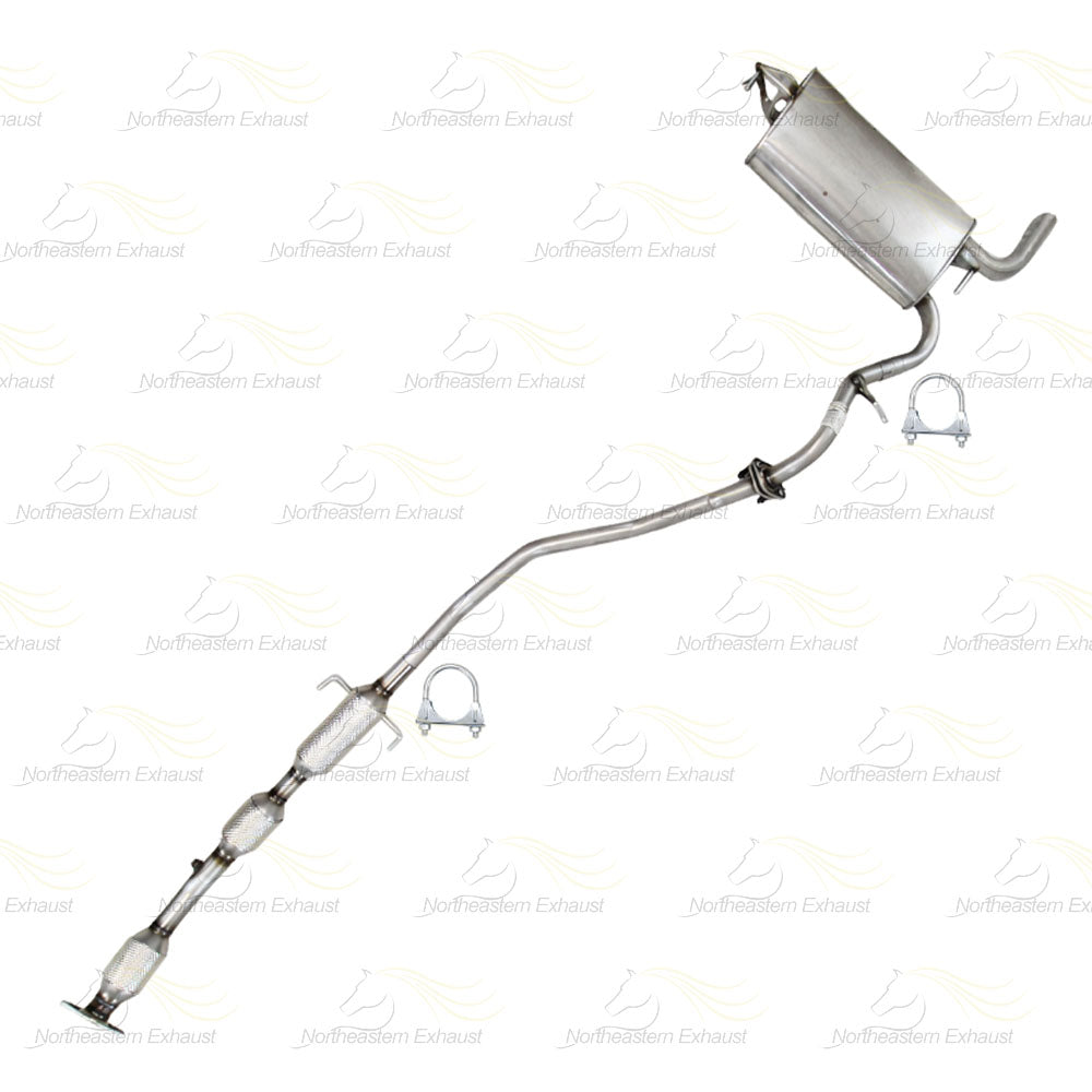 2009-2013 Toyota Matrix 1.8L Stainless Steel Catalytic and Muffler Assembly Kit - EPA Approved
