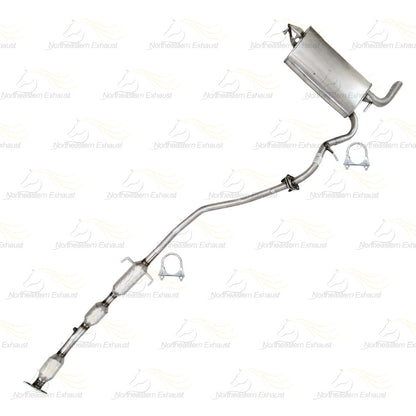 2009-2013 Toyota Matrix 1.8L Stainless Steel Catalytic and Muffler Assembly Kit - EPA Approved