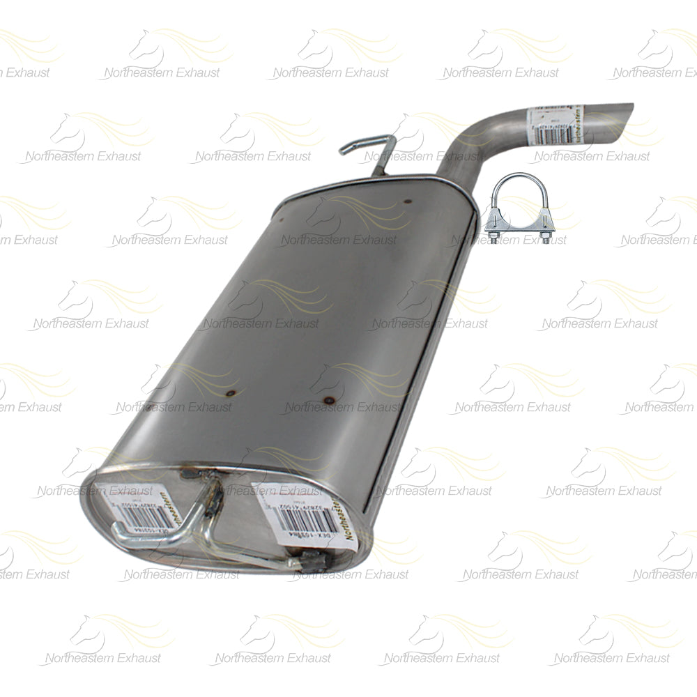 Northeastern Exhaust | Stainless Steel Exhaust Muffler & Tailpipe Exhaust System Kit Compatible for Toyota Matrix 2009-2013 1.8L | Free Clamps Included | Automotive Replacement Part
