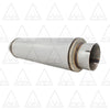 Colt Exhaust | Stainless Steel Universal Performance Diesel Muffler Exhuast Pipe (4"ID/OD x 30"Long) | Automotive Replacement Part