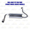 2006-2008 Toyota Matrix 1.8L Exhaust Muffler, Tail Pipe Exhaust System Kit