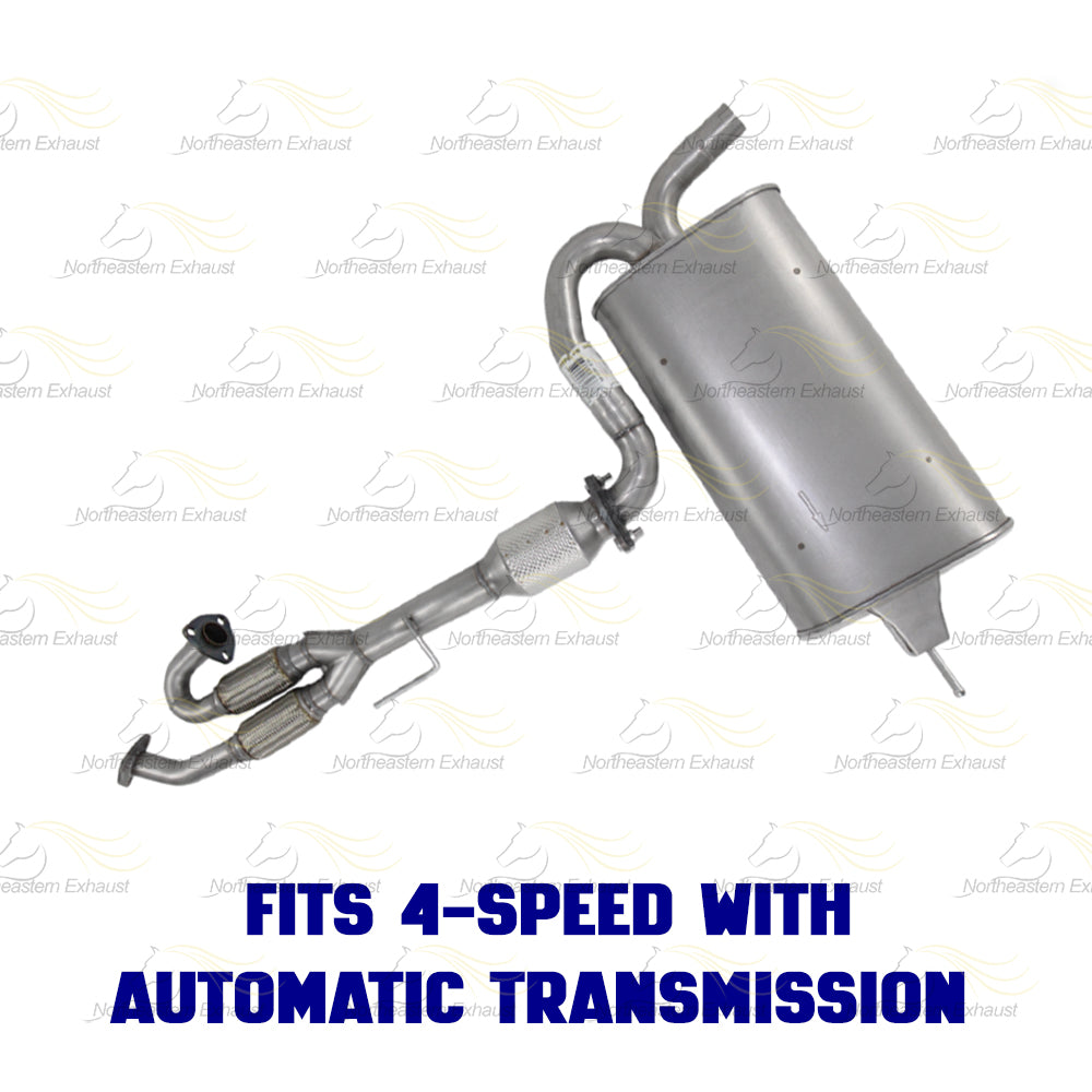 2004-2006 Nissan Quest 3.5L Rear Catalytic w/ Muffler & Resonator Kit | EPA Approved