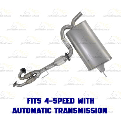 2004-2006 Nissan Quest 3.5L Rear Catalytic w/ Muffler & Resonator Kit | EPA Approved