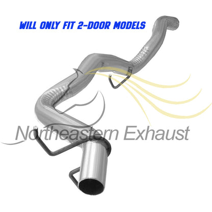 1995-1999 Chevrolet Blazer and GMC Jimmy 4.3L Resonator Muffler Tailpipe Exhaust System