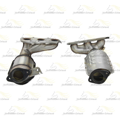 Pair of Manifold Catalytic Converter for 2005-2018 Toyota Avalon | 2009-2015 Toyota Venza | 3.5L