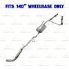 2009-2012 Suzuki Equator 4.0L EPA Approved Exhaust Pair of Manifold & Catalytic Complete System Kit