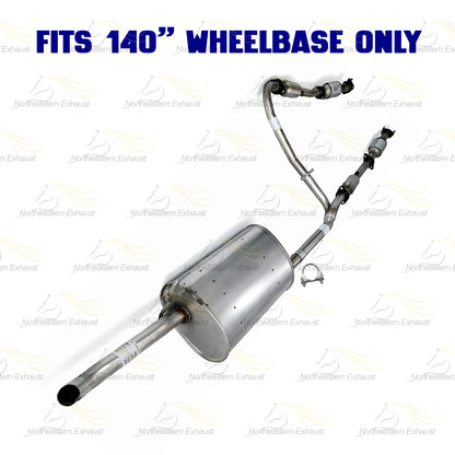 2009-2012 Suzuki Equator 4.0L EPA Approved Exhaust Pair of Manifold & Catalytic System Kit