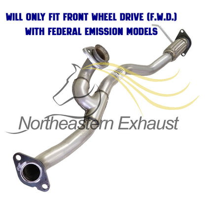 Northeastern Exhaust | Stainless Steel Exhaust Front Flex Y-Pipe Compatible for Ford Taurus 2008-2012 3.5L | Mercury Sable 2008-2009 3.5L | Free Gaskets and Bolts & Nuts Included