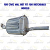1999-2000 Honda Civic and Acura EL 1.6L Exhaust Muffler