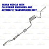 2007-2010 Hyundai Elantra 2.0L Front Exhaust Pipe, Catalytic Converter, Resonator and Muffler | EPA Approved