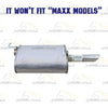 2004-2008 Chevrolet Malibu 2.2L/3.5L Exhaust Muffler | Stainless Steel