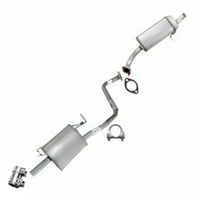 Northeastern Exhaust | Stainless Steel Resonator Pipe, Rear Muffler Assembly Compatible for KIA Soul 2014-2016 2.0L | Free Clamps and Gasket Included | Automotive Replacement Part