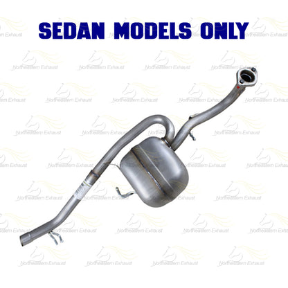 2007-2011 Toyota Yaris 1.5L Rear Exhaust Muffler - For Sedan Models only