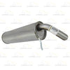 Northeastern Exhaust | Stainless Steel Exhaust Muffler Compatible for Saturn Ion 2003-2007 2.2L | Free Clamp Included | Automotive Replacement Part