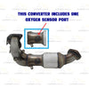 2014-2020 Nissan Rogue 2.5L Front Manifold Catalytic Converter - EPA Approved