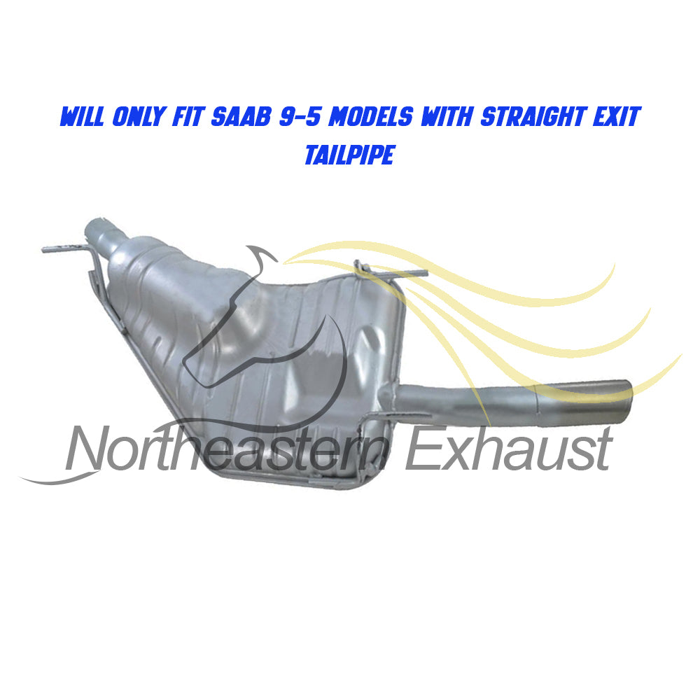 1999-2009 Saab 9-5 2.3L Resonator Pipe Muffler Tailpipe Exhaust System