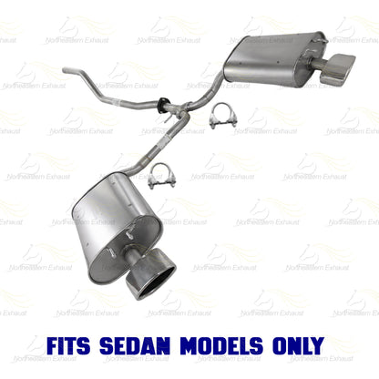 2013-2017 Honda Accord 3.5L Exhaust Pipes and Mufflers