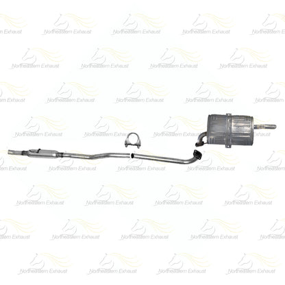 Resonator and Muffler Exhaust for 1998-2001 Chevrolet Prizm and Toyota Corolla 1.8L