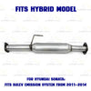 2011-2015 Hyundai Sonata and Kia Optima 2.4L Direct-fit Intermediate Exhaust Pipe