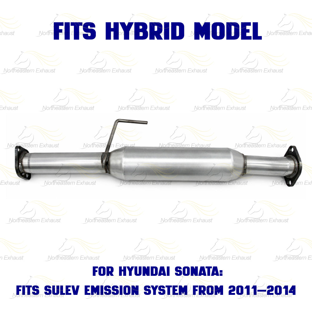 2011-2015 Hyundai Sonata and Kia Optima 2.4L Direct-fit Intermediate Exhaust Pipe