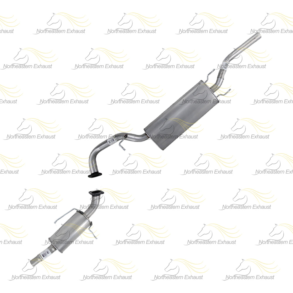 2013-2018 Hyundai Santa Fe Sport 2.4L Stainless Steel Exhaust Muffler Assembly Tail Pipe Kit