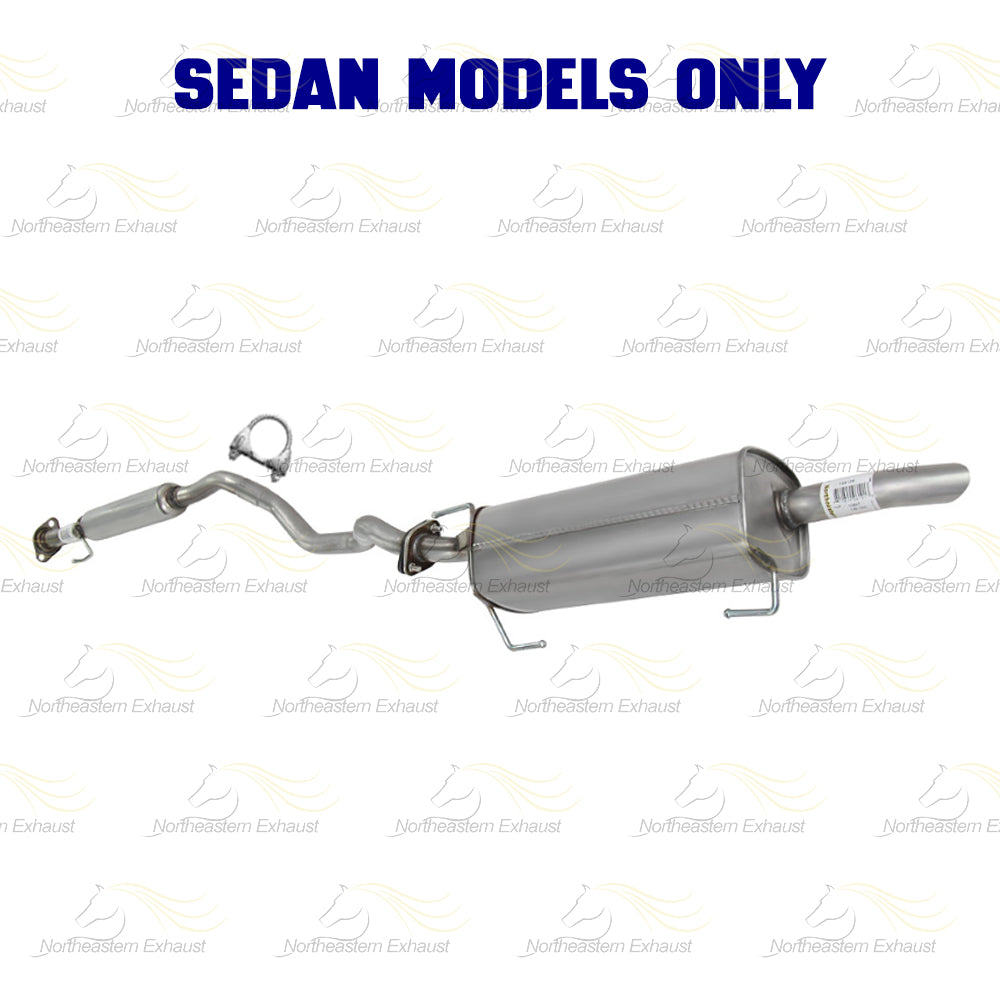 Exhaust Resonator Pipe for 2009-2011 Nissan Versa 1.6L | 2007-2011 Nissan Versa 1.8L (SEDAN)