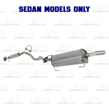 Exhaust Resonator Pipe for 2009-2011 Nissan Versa 1.6L | 2007-2011 Nissan Versa 1.8L (SEDAN)