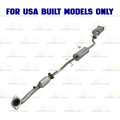 2010-2011 Honda CR-V 2.4L EPA Approved Exhaust Rear Catalytic Converter with Resonator and Muffler Kit
