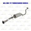 2007-2012 Acura RDX 2.3L Stainless Steel Exhaust Muffler Assembly