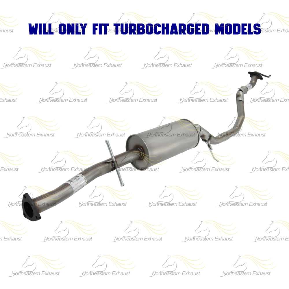 2007-2012 Acura RDX 2.3L Stainless Steel Exhaust Muffler Assembly