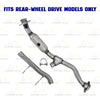 2009-2010 Ford F-150 4.6L RWD Stainless Steel Exhaust Passenger Side Catalytic - EPA Approved
