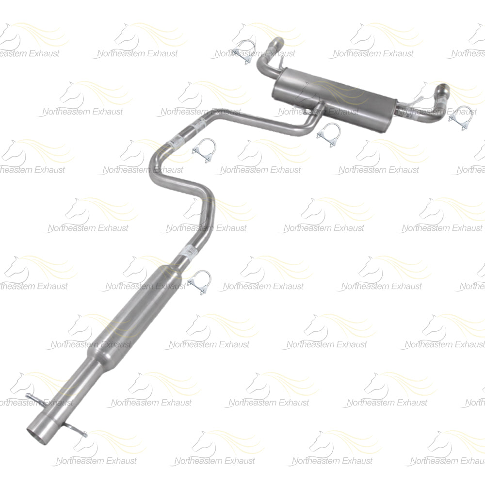 2008-2012 Chevrolet Malibu 3.6L Resonator, Intermediate Pipa and Muffler Exhaust