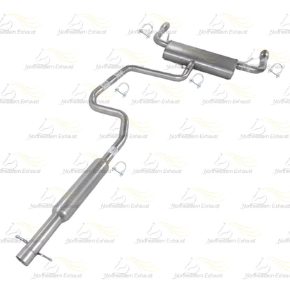 2008-2012 Chevrolet Malibu 3.6L Resonator, Intermediate Pipa and Muffler Exhaust