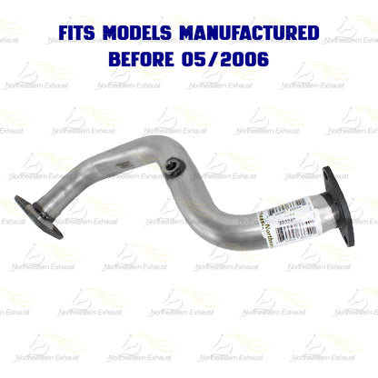 2005-2006 Scion TC 2.4L Stainless Steel Exhaust Front Pipe