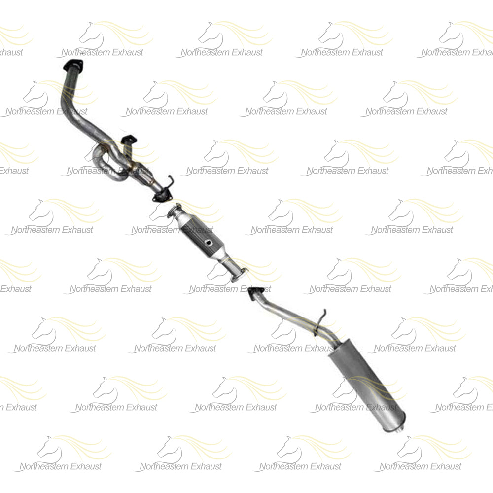 2002-2004 Honda Odyssey 3.5L Front Pipe, Catalytic and Resonator Pipe