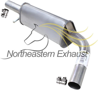 2000-2005 Volkswagen Jetta 1.8L and 1999-2004 Volkswagen Jetta 2.8L - Resonator Pipe and Muffler Exhaust