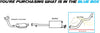 1996-2000 Toyota 4Runner 2.7L Exhaust Tail Pipe