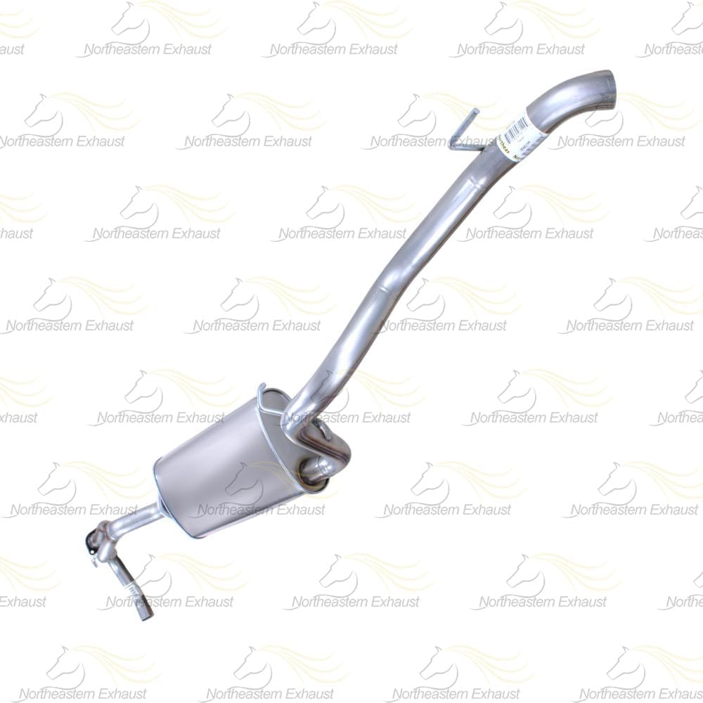 2004 Jeep Liberty 3.7L Y-Pipe, Muffler and Tail Pipe Exhaust System